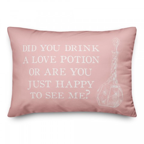 Love Potion 14x20 Spun Poly Pillow
