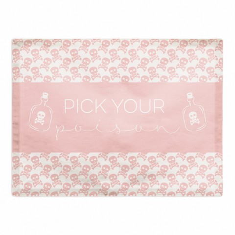 Pick Your Poison 18x14 Poly Twill Placemat
