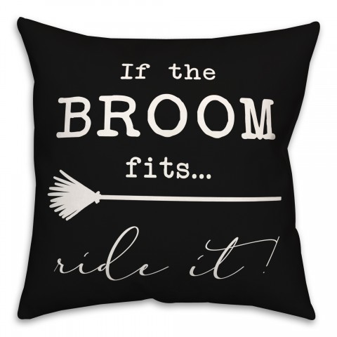 The Broom Fits Pillow