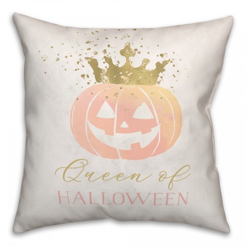 Queen Of Halloween Pillow