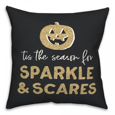 Sparkle And Scares Pillow