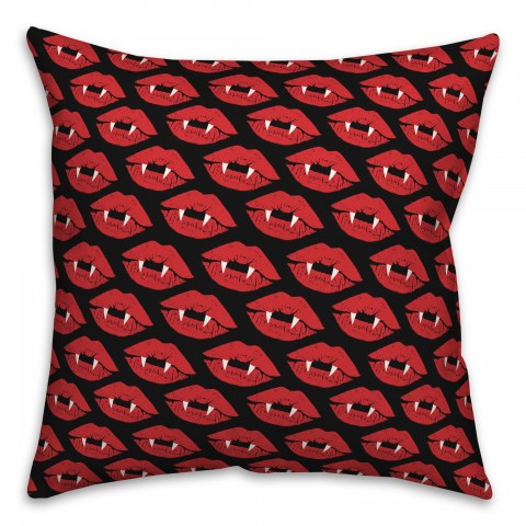 Vampire Lips Pillow