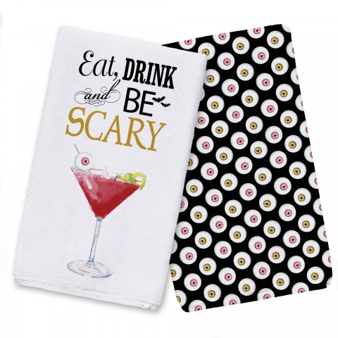 Be Scary Cocktail Textiles Collection