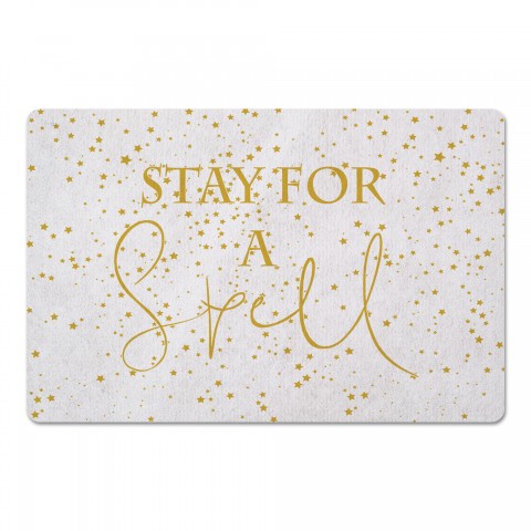 Stay For A Spell 27x18 Floor Mat