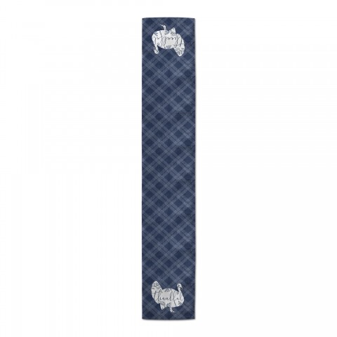 Thankful Turkey 16x72 Poly Twill Table Runner