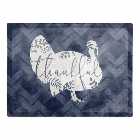 Thankful Turkey 18x14 Poly Twill Placemat