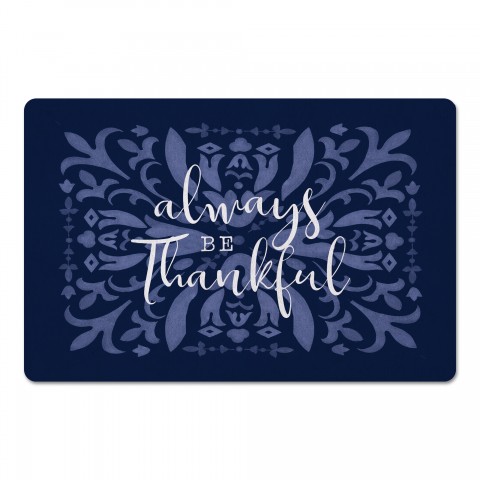Always Be Thankful 27x18 Floor Mat