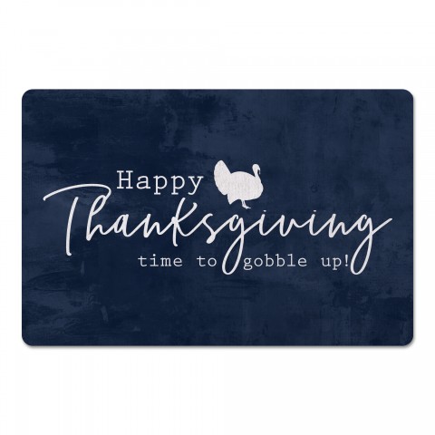 Time To Gobble Up 27x18 Floor Mat