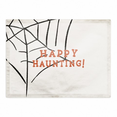 Haunting Web 18x14 Poly Twill Placemat