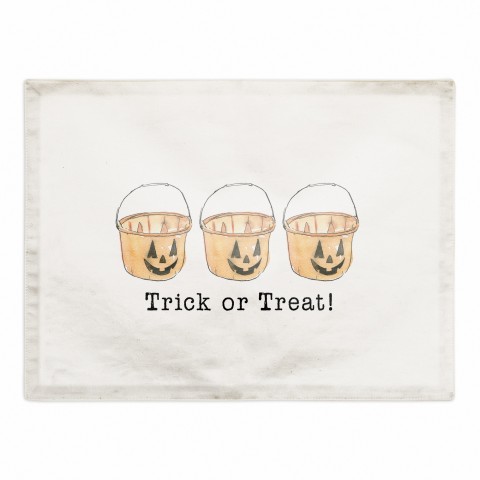 Trick Or Treat Candy 18x14 Poly Twill Placemat