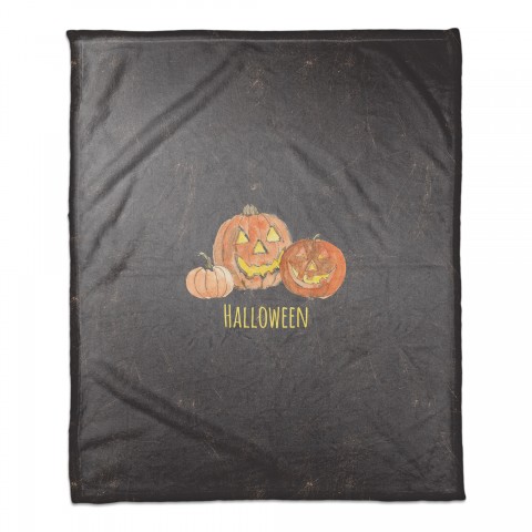 Jack-o'-lanterns 50x60 Coral Fleece Blanket