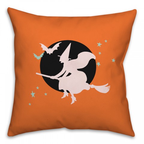 Flying Witch Pillow