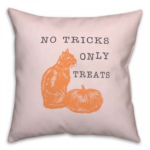 No Tricks Only Treats Pillow