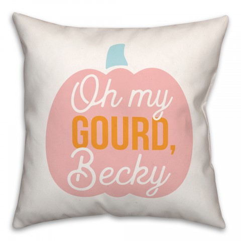 Oh My Gourd, Becky Pillow