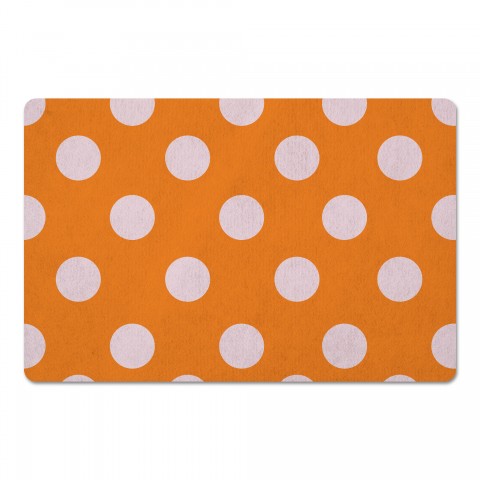 Polkadot Halloween 27x18 Floor Mat