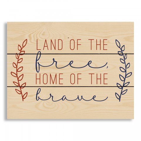 Stars and Stripes Forever 14x14 Pallet Wood Art