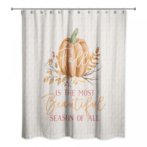 Fall Is Beautiful 71x74 Shower Curtain