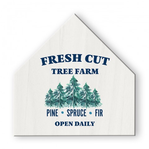 Fresh Cut Tree Farm Wall Art