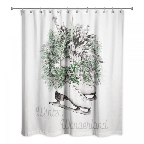 Winter Wonderland  71x74 Shower Curtain