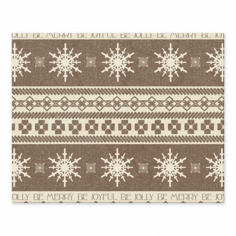 Christmas Neutral Sweater 10x8 Tabletop Canvas