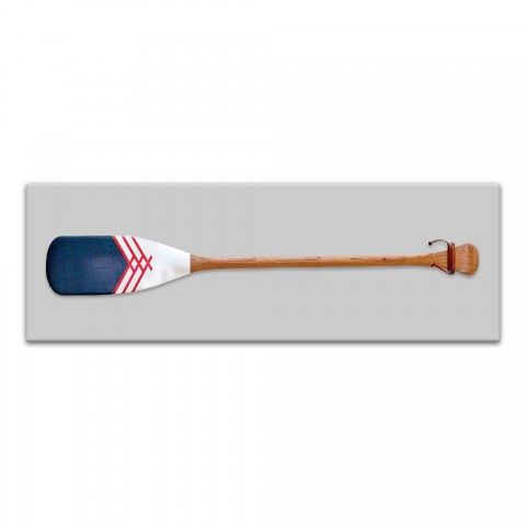 Royal Blue Oar 36x12 Canvas Wall Art