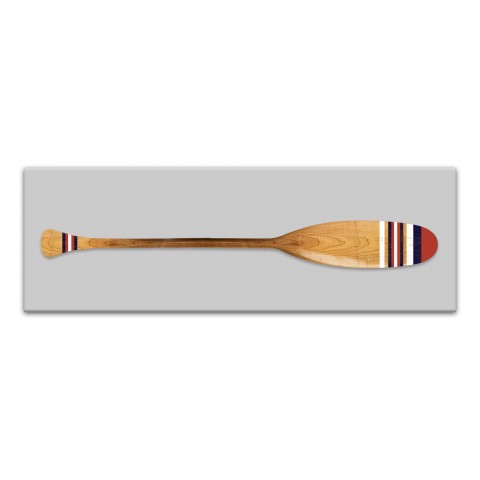 Vertical Stripes Oar 36x12 Canvas Wall Art
