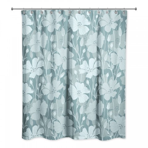 Floral Blooms  Shower Curtain
