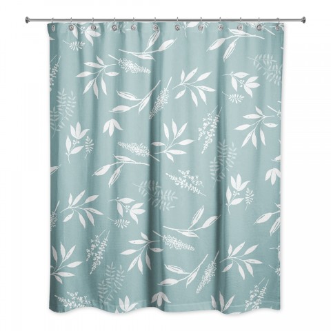 Botanical Branches  Shower Curtain