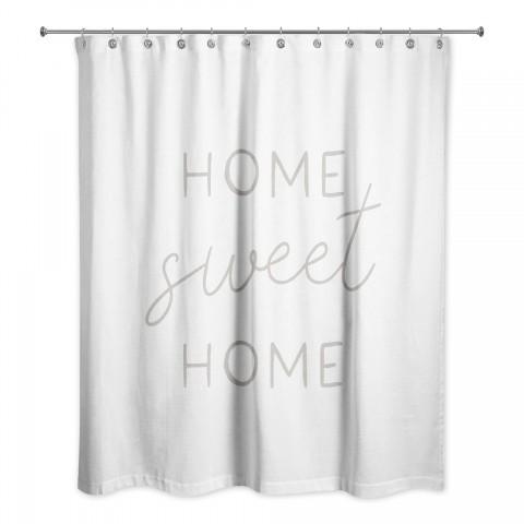 Home Sweet Home  Shower Curtain