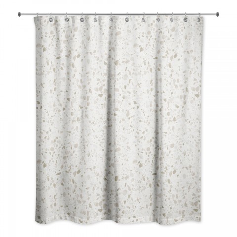 Terrazzo Pattern  Shower Curtain