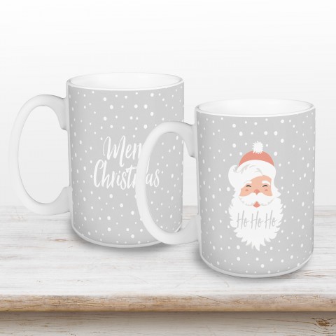 Neutral Santa Drinkware Collection