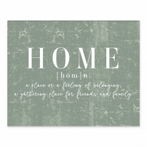 Home Definition 10 10x8 Tabletop Canvas