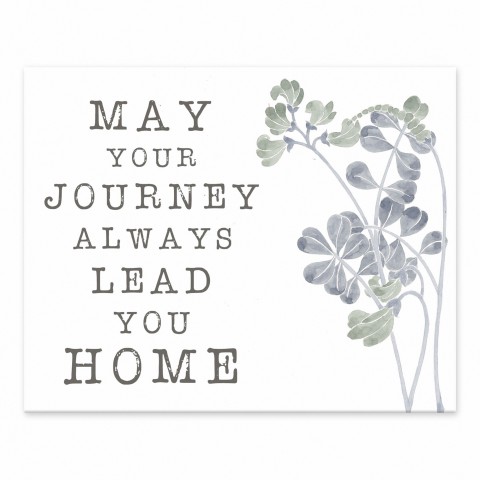 Always Lead You Home 10 10x8 Tabletop Canvas