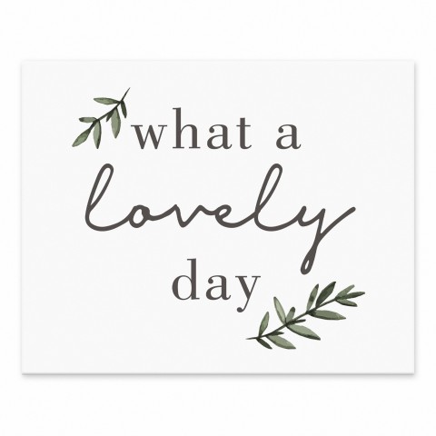 Lovely Day 10 10x8 Tabletop Canvas
