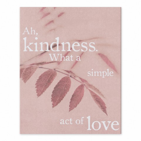 Kindness Act Of Love  Wall Art
