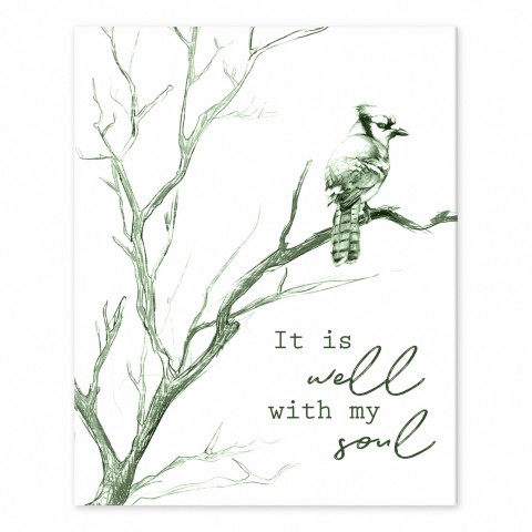 Well With My Soul 10 8x10 Tabletop Canvas