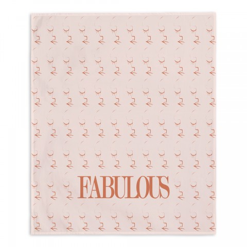 Fabulous Face 10 50x60 Tapestry