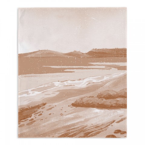 Coastal Beach 10 50x60 Tapestry