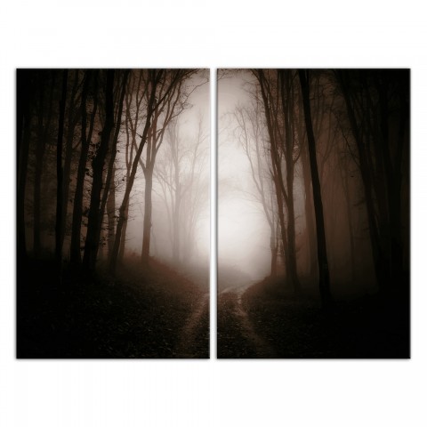 Creepy Forrest Set 20x30 Canvas Wall Art