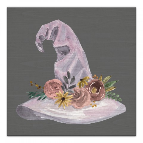 Witch Hat Bloom 20x20 Canvas Wall Art
