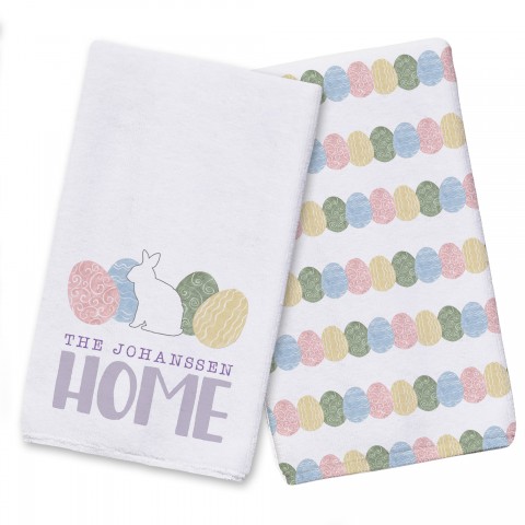 Easter Egg Pattern Towel Set  Towel Set
