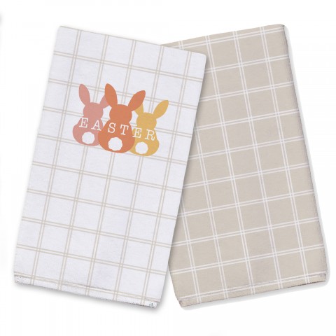 Bunny Lineup Towel Set  Towel Set