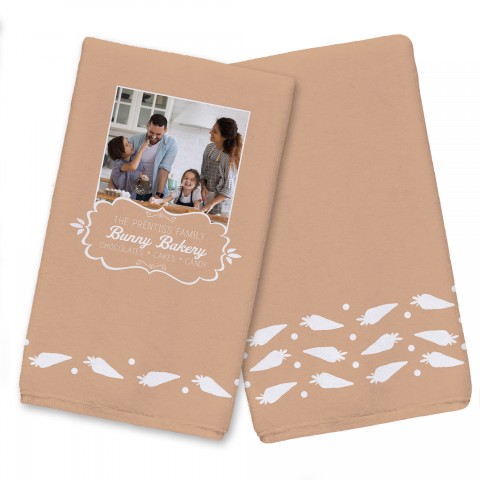 Bunny Bakery Towel Set  Towel Set