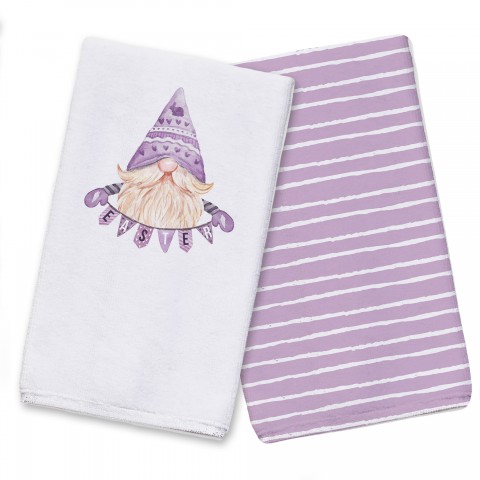 Easter Gnome Towel Set  Towel Set