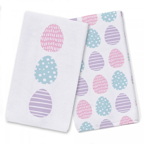 Tri Eggs Towel Set  Towel Set