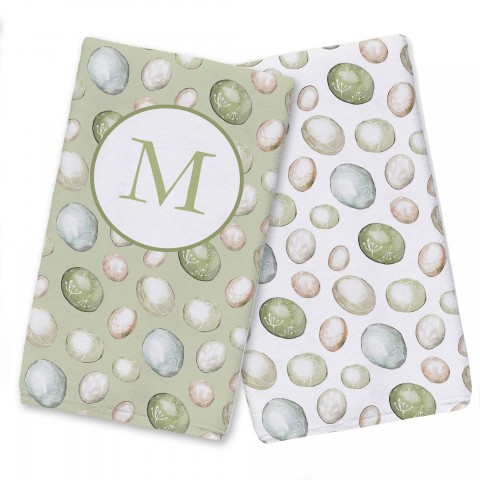 Easter Egg Pattern Towel Set  Towel Set