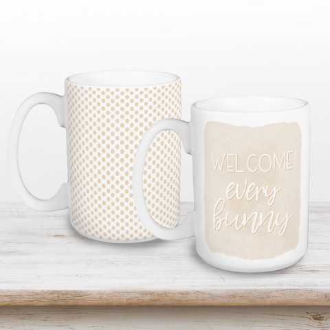 Welcome Every Bunny Mug Set  Drinkware Set