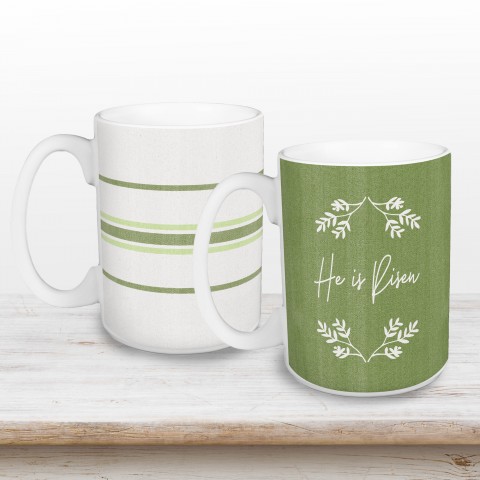 He Is Risen Mug Set  Drinkware Set