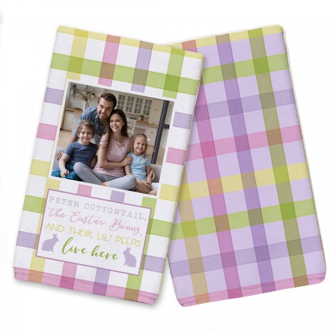 Plaid Towel Set  Towel Set