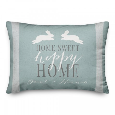 Home Hoppity Home Personalized Personalized 14x20 Indoor / Outdoor Pillow